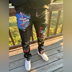 •Graphic Jeans• by Reason
